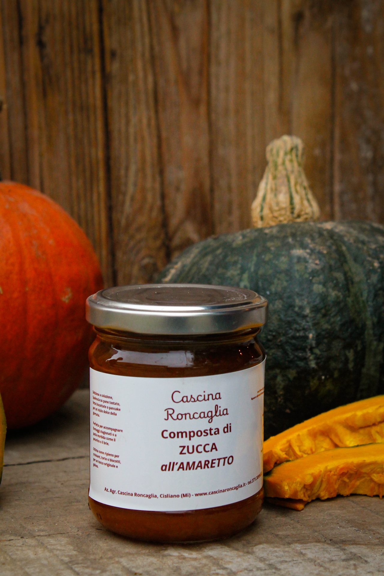 composta di zucca e amaretto