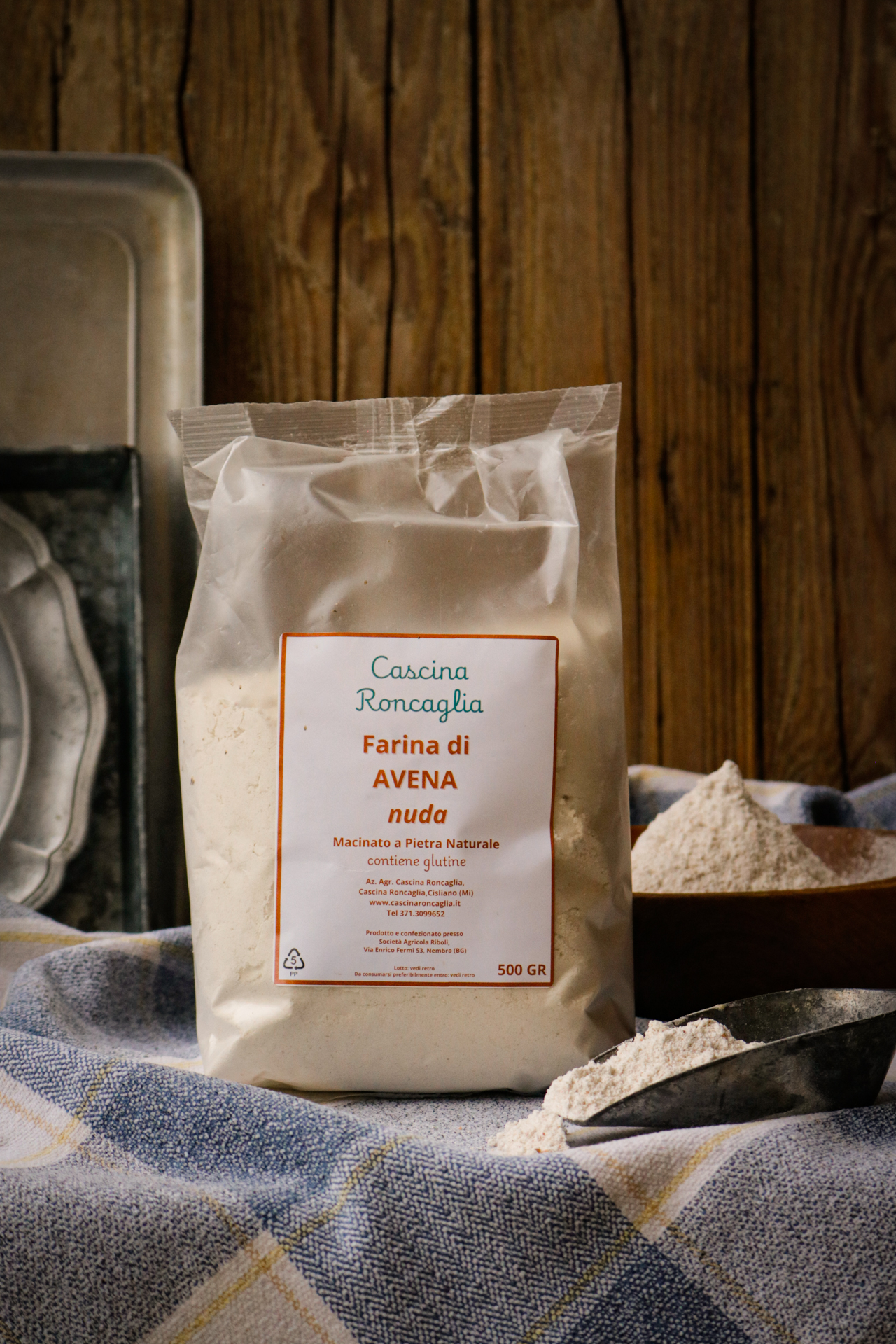 farina di avena nuda